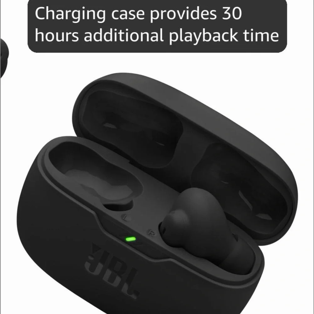 JBL Vibe Beam 2 True Wireless Earbuds - Black New